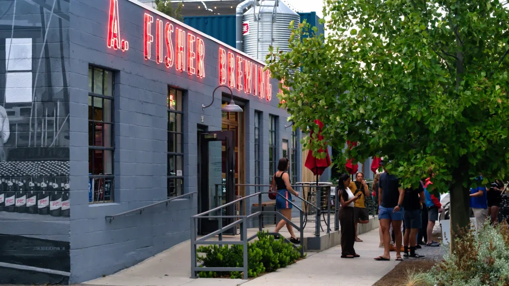 Fisher Brewing Company exterior