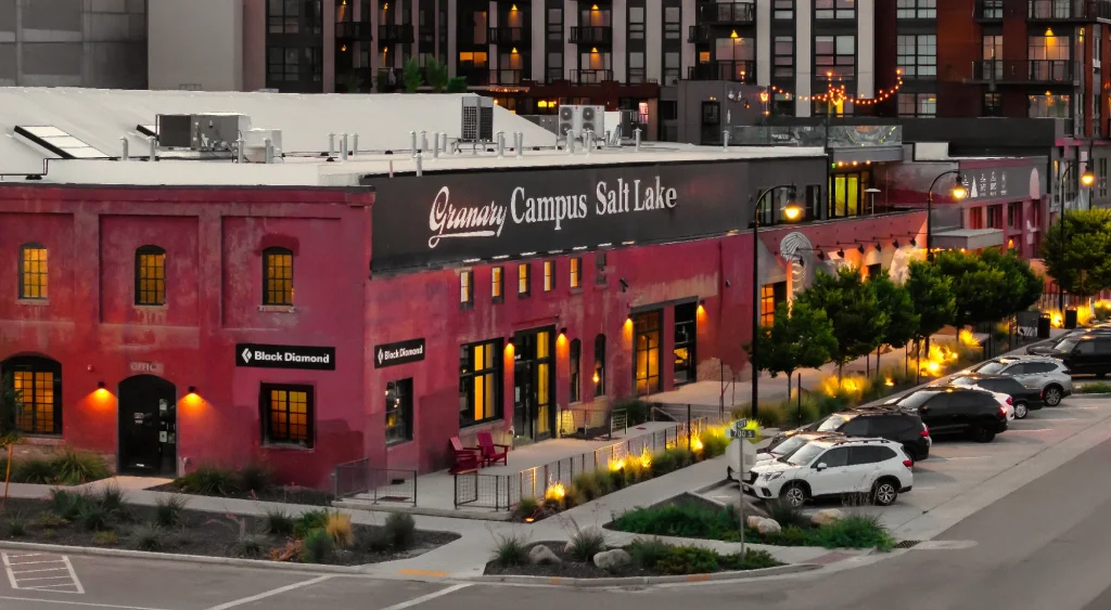 Granary building in Salt Lake