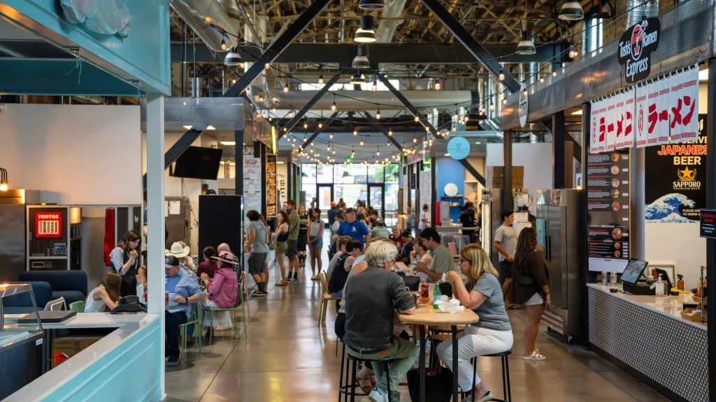 Woodbine food hall